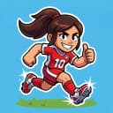 כוכבת כדורגל